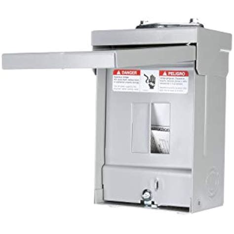 30 amp self contained junction box|30 amp outside breaker box.